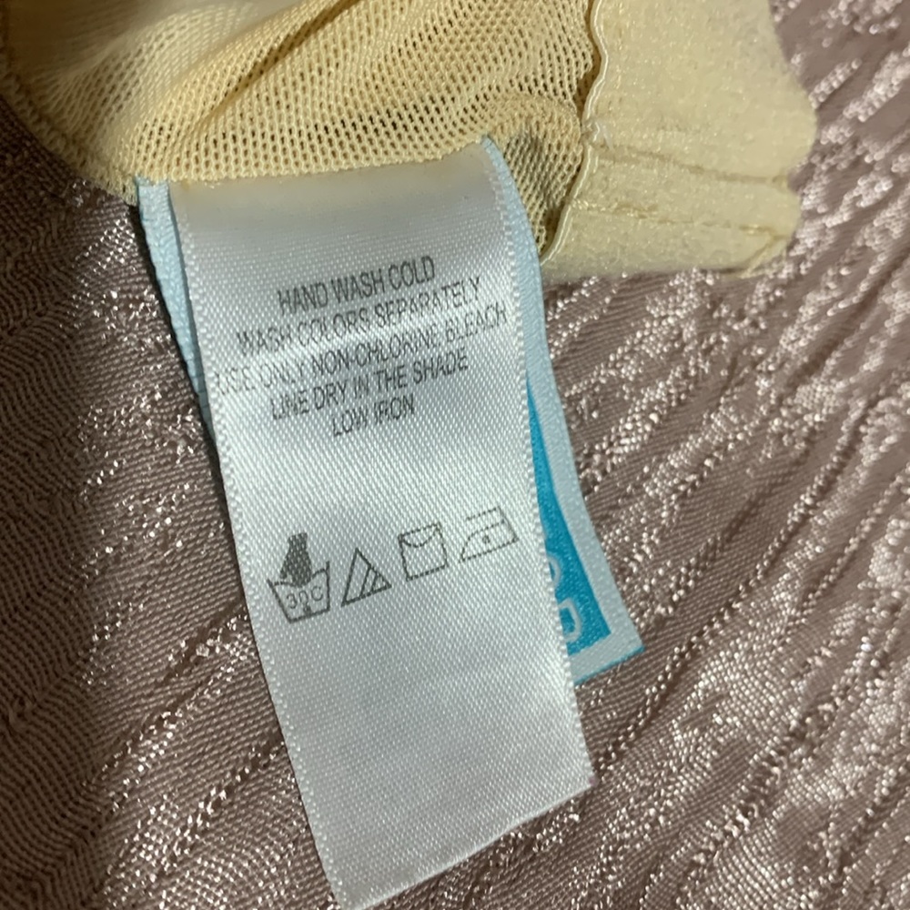 Swimsuits For All Multicolor Striped Swim Top - Picture 16 of 16
